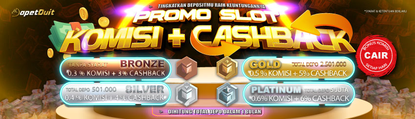 Promo CASHBACK + COMMISSION