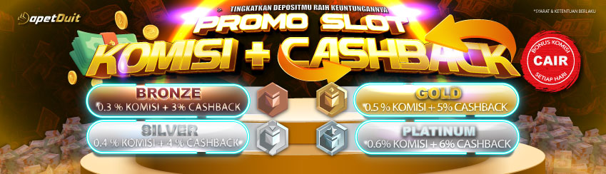 Promo CASHBACK + COMMISSION